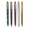 Lodger Twist Action Pen w/ Gold Accents